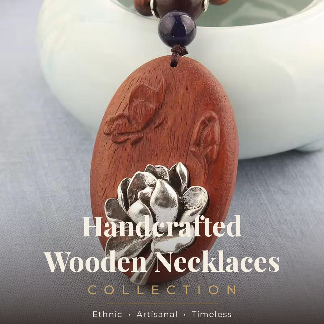Handcrafted Wooden Necklaces